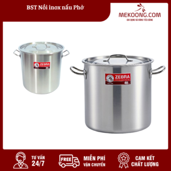 BST Nồi inox nấu Phở NINOXMK30