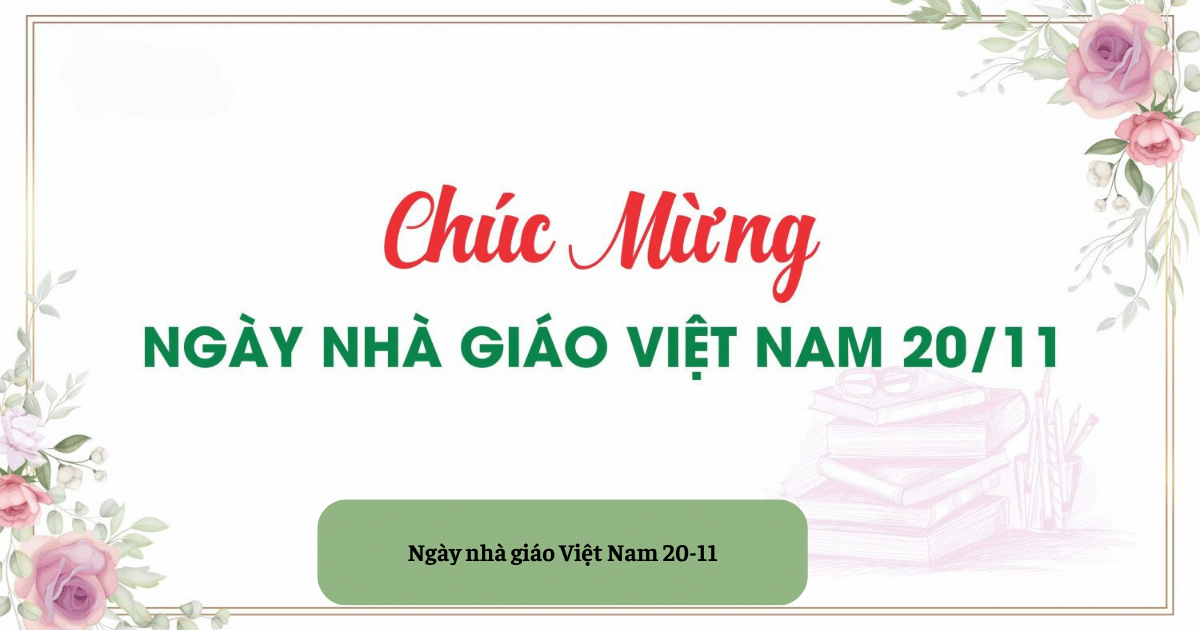 Ngày nhà giáo Việt Nam 20-11 Mekoong