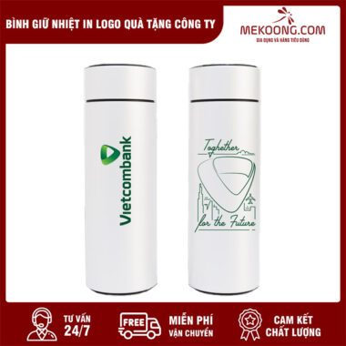 Bình giữ nhiệt in logo quà tặng công ty