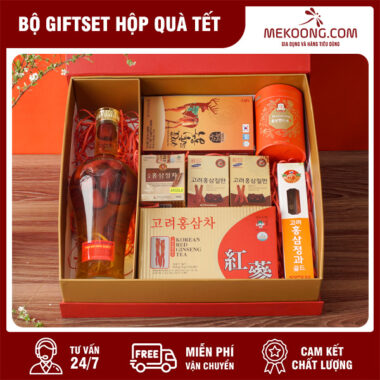 Bộ Giftset hộp quà tết