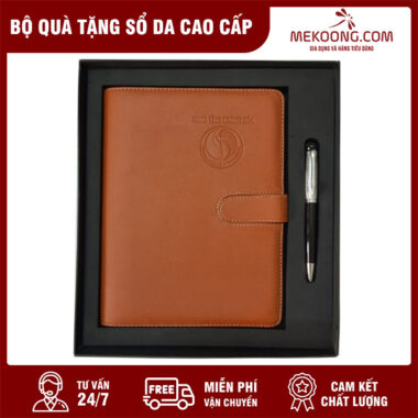 Bộ Quà Tặng Sổ Da Cao Cấp