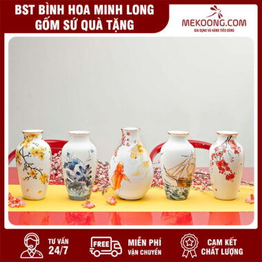 BS Bình Hoa Minh Long Gốm Sứ Quà Tặng