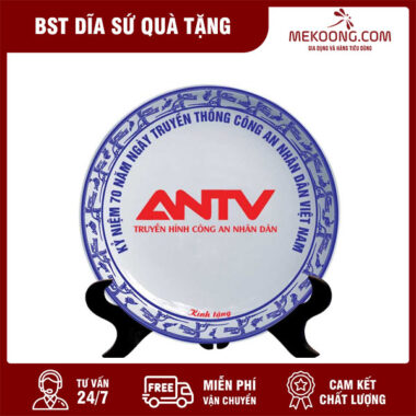 BST Dĩa Sứ Quà Tặng