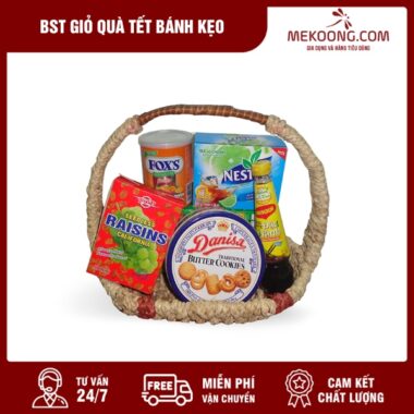 BST Giỏ Quà Tết Bánh Kẹo
