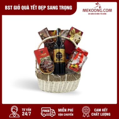 BST Giỏ Quà Tết Đẹp Sang Trọng