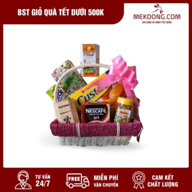 BST Giỏ Quà Tết Dưới 500k