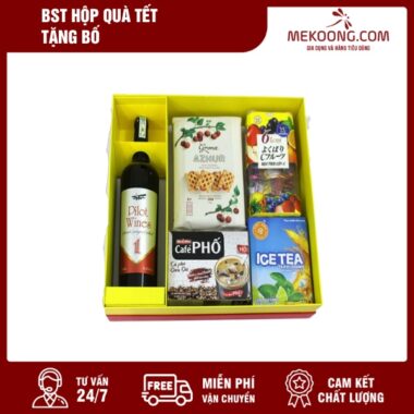 BST Hộp Quà Tết Tặng Bố