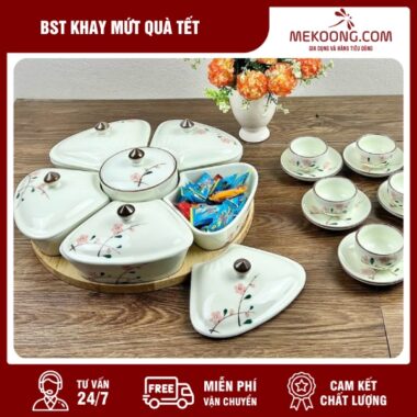 BST Khay Mứt  Quà Tết