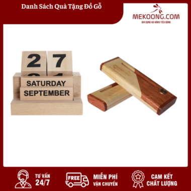 Danh Sách Quà Tặng Đồ Gỗ