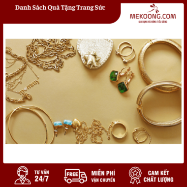 Danh Sách Quà Tặng Trang Sức
