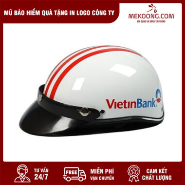 Mũ Bảo Hiểm Quà Tặng in logo Công Ty