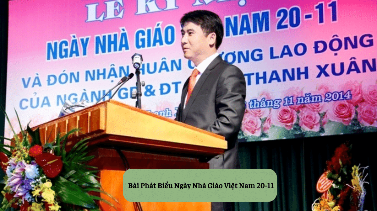Bài Phát Biểu Ngày Nhà Giáo Việt Nam 20-11 mekoong