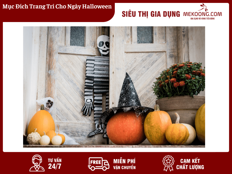 Mục Đích Trang Trí Cho Ngày Halloween Mekoong