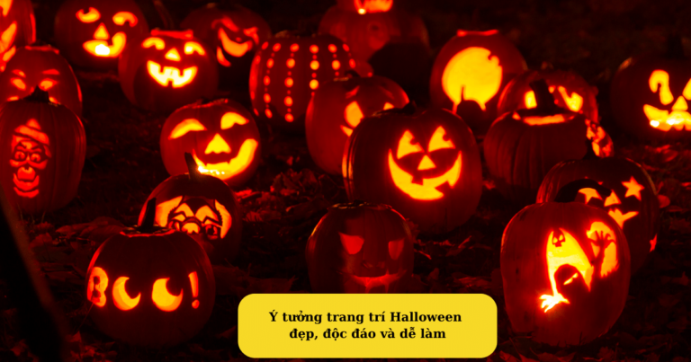Ý tưởng trang trí Halloween Mekoong
