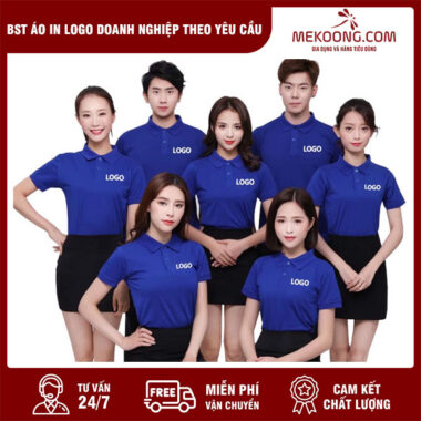 BST Áo in logo Doanh Nghiệp Theo Yêu Cầu