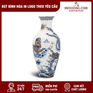 BST Bình Hoa in logo Theo Yêu Cầu