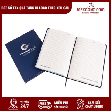 BST Sổ Tay Quà Tặng in logo Theo Yêu Cầu