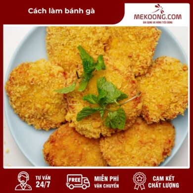 cách làm bánh gà