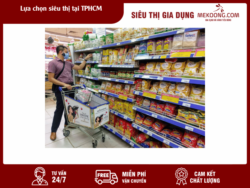 Lựa chọn siêu thị tại TPHCM Mekoong
