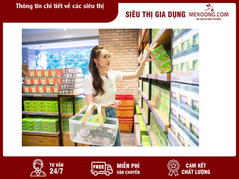 Thông tin chi tiết về các siêu thị Mekoong