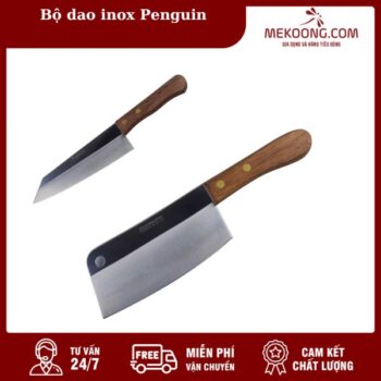 Bộ dao inox penguin