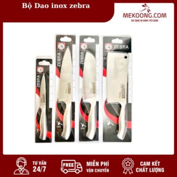 Bộ Dao inox zebra