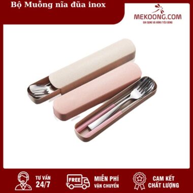 Bộ Muỗng nĩa đũa inox
