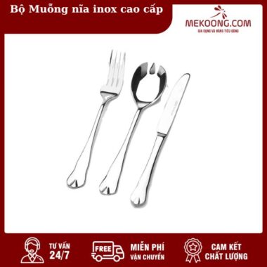 Bộ Muỗng nĩa inox cao cấp