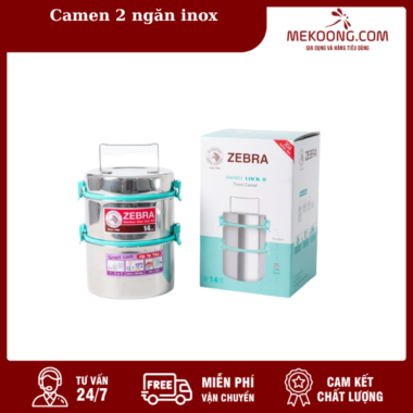 Camen 2 ngăn inox