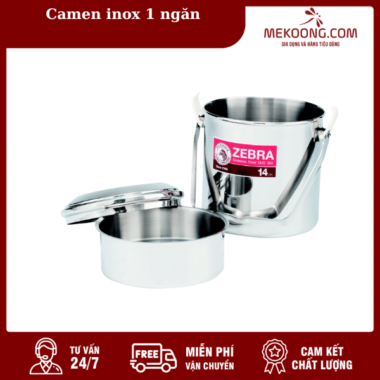 Camen inox 1 ngăn