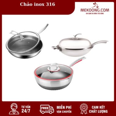 chảo inox 316