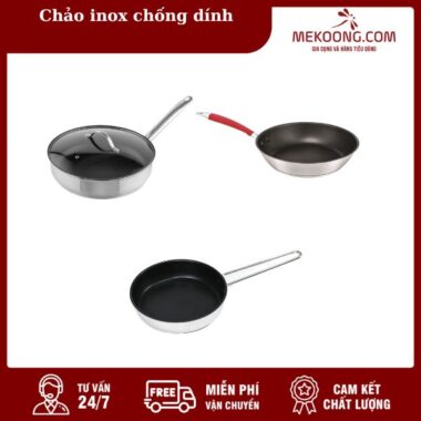 chảo inox chống dính