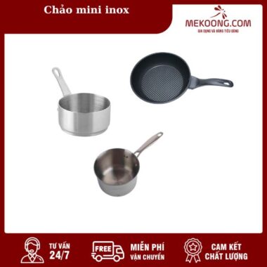 chảo mini inox