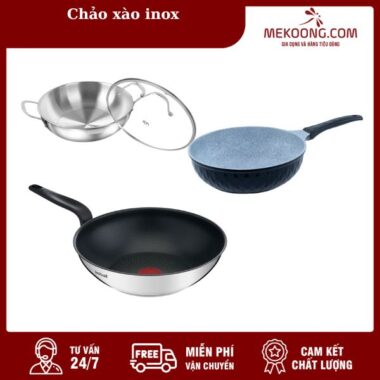 Chảo xào inox