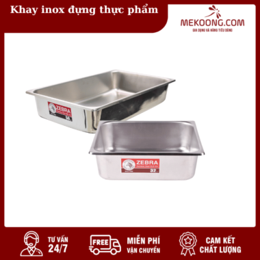 Khay inox đựng thực phẩm