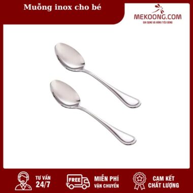 Muỗng inox cho bé