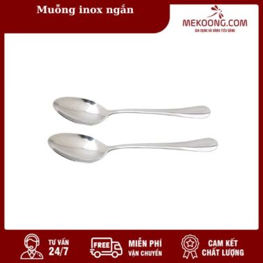 Muỗng inox ngắn