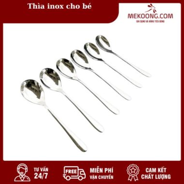Thìa inox cho bé