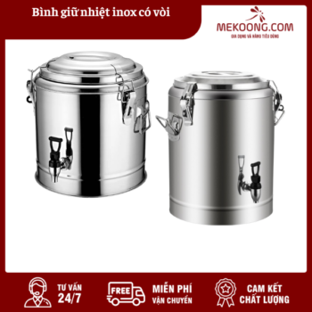 Bình giữ nhiệt inox có vòi