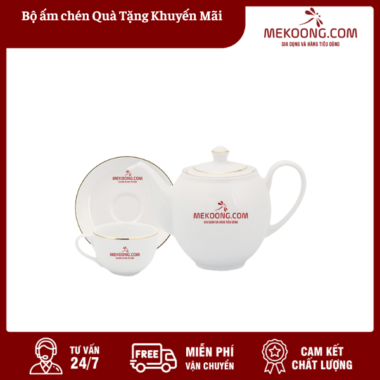 Bộ ấm chén Quà Tặng Khuyến Mãi