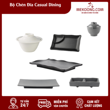 Bộ Chén Đĩa Casual Dining
