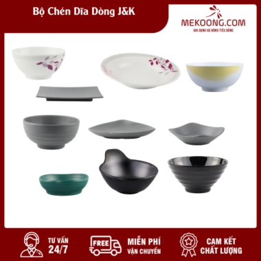Bộ Chén Dĩa Dòng J&K