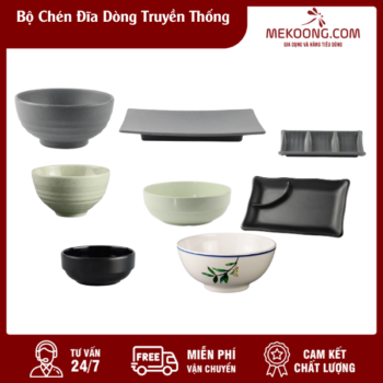 Bộ Chén Đĩa Dòng Truyền Thống Melamine Superware