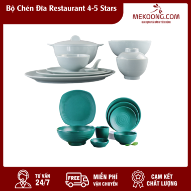 Bộ Chén Đĩa Restaurant 4-5 Stars
