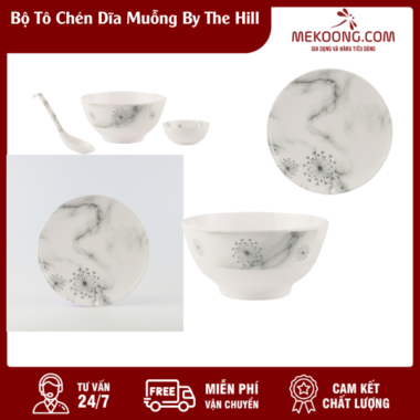 Bộ Tô Chén Dĩa Muỗng By The Hill