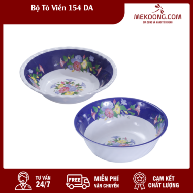 Bộ Tô Nhựa Viền 154 DA