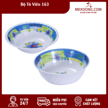 Bộ Tô Nhựa Viền 163 Melamine Fataco