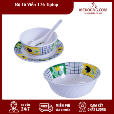 Bộ Tô Nhựa Viền 176 Tiptop