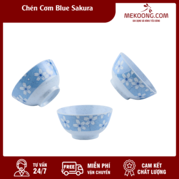 Chén Cơm Blue Sakura Melamine Superware