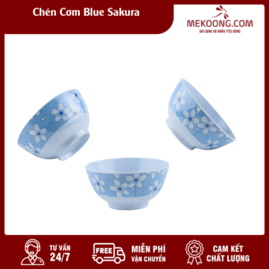 Chén Cơm Blue Sakura